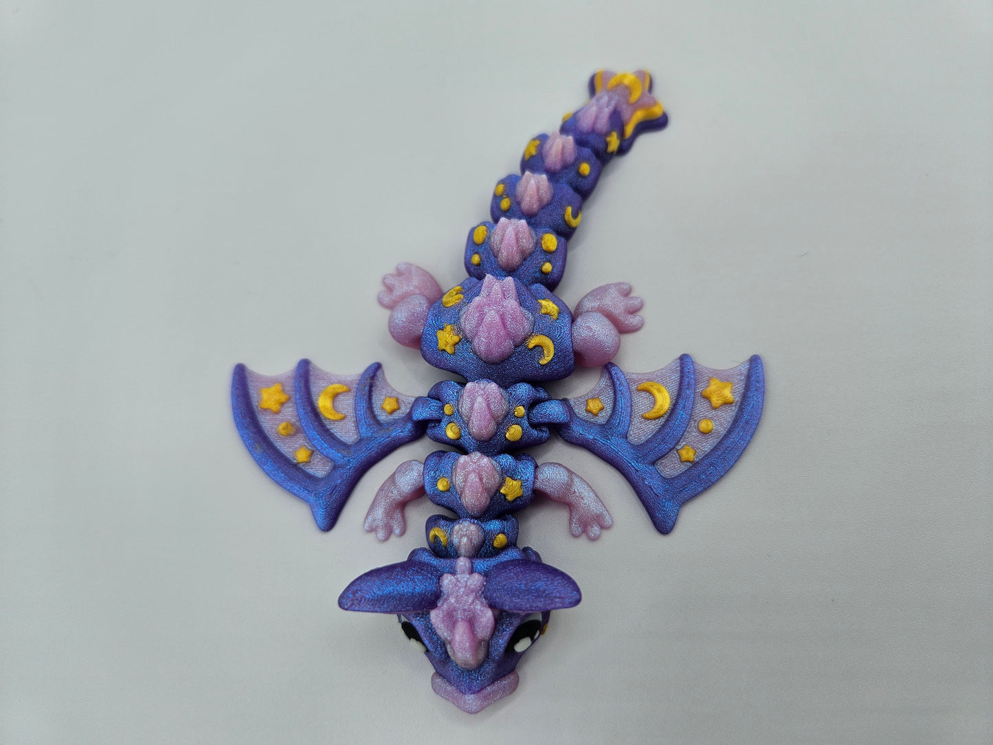 The Dragon: June – Articulated Flexi Fantasy Dragon (Keychain / Standard / Large / XL Large)