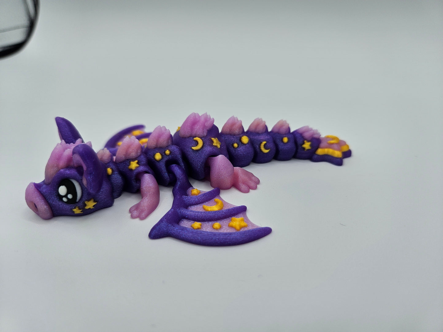 The Dragon: June – Articulated Flexi Fantasy Dragon (Keychain / Standard / Large / XL Large)