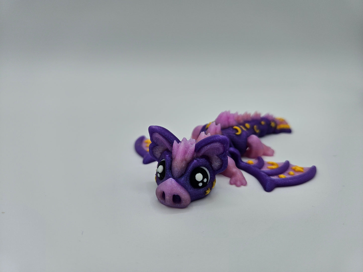 The Dragon: June – Articulated Flexi Fantasy Dragon (Keychain / Standard / Large / XL Large)