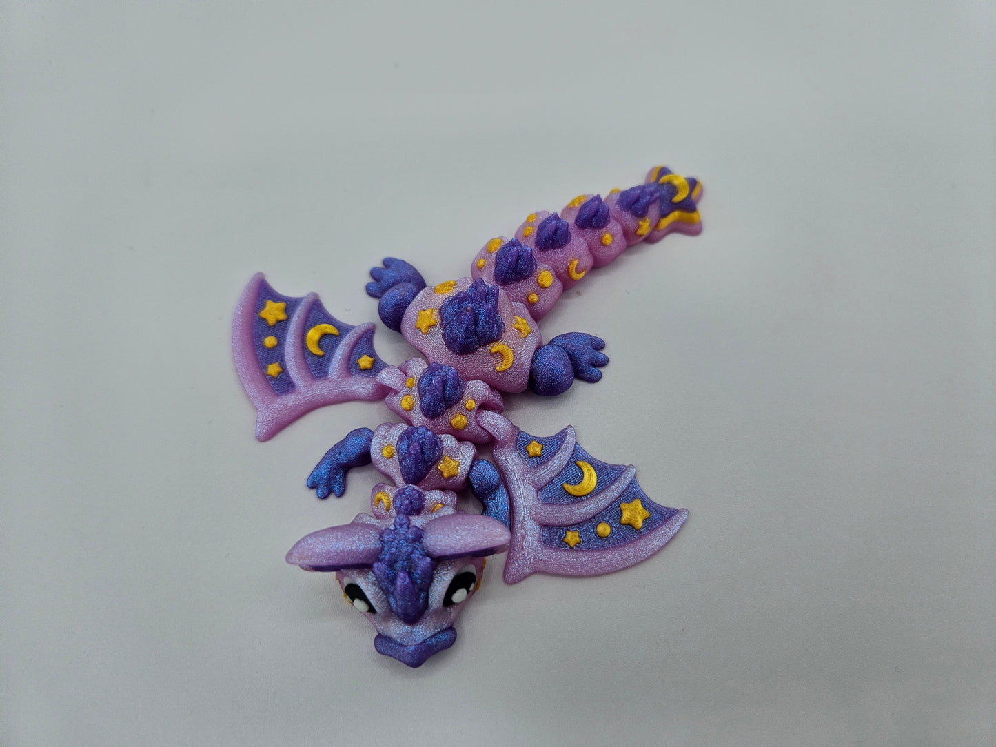 The Dragon: June – Articulated Flexi Fantasy Dragon (Keychain / Standard / Large / XL Large)
