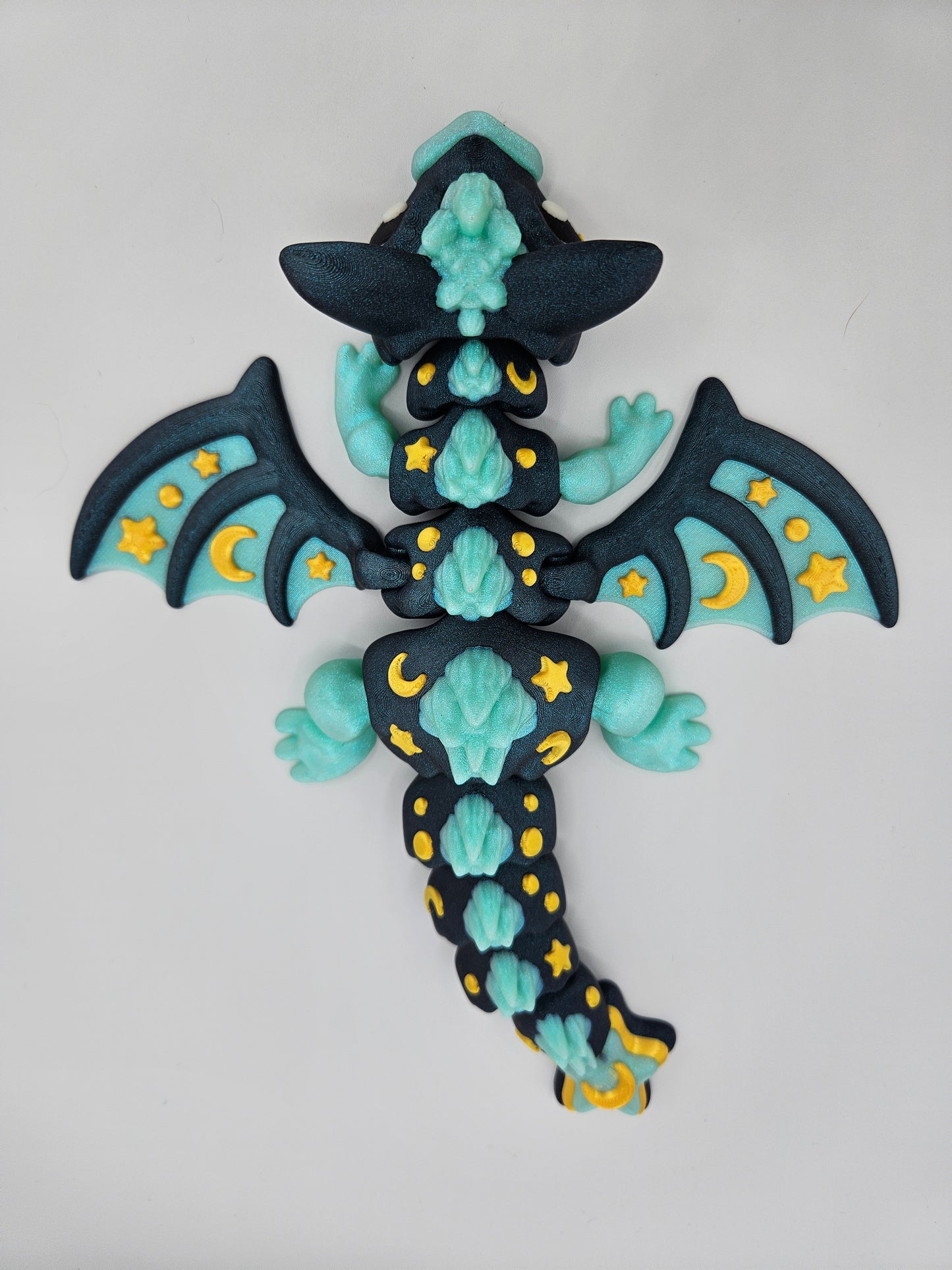 The Dragon: June – Articulated Flexi Fantasy Dragon (Keychain / Standard / Large / XL Large)